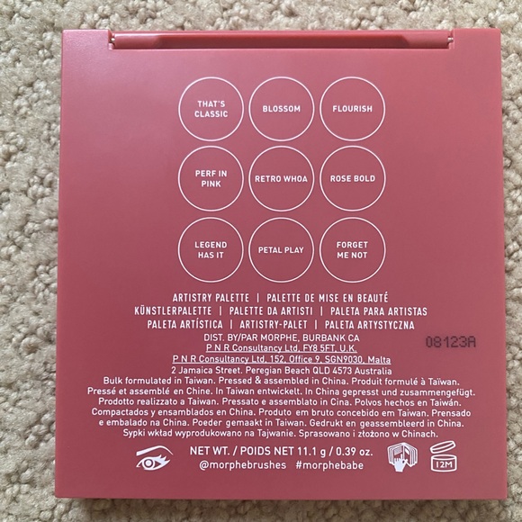 Morphe Vintage Rose Eyeshadow Pallet - Picture 9 of 14